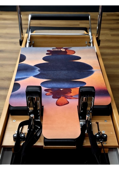 Reformer Pilates Mat ' Kaymaz' -'stones Renkli