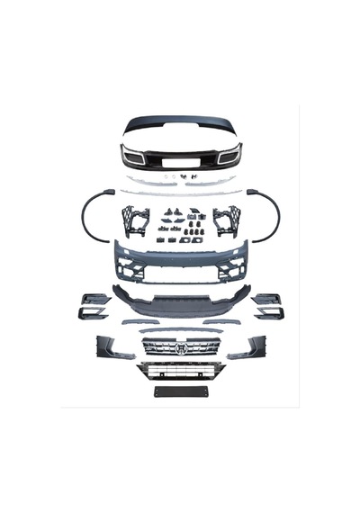 Autogp Vw Tiguan Rline Body Kit Tampon Seti 2016 / 2021 Cmvwtıgrlbk