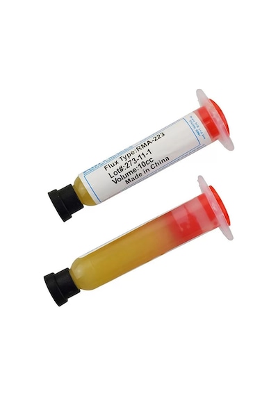 Amtech Rma-223 Krem Flux 10Cc Bga Çip Set Anakart Tamiri Için