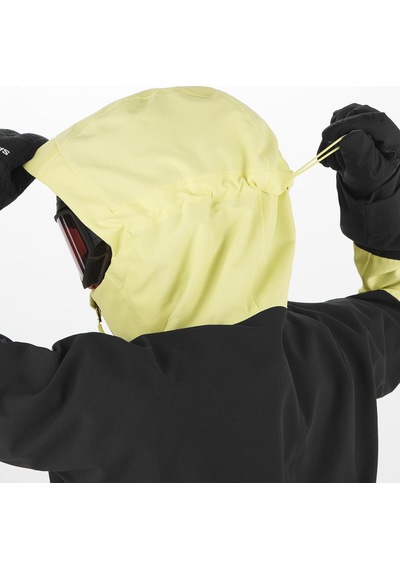 Salomon Transfer Anorak Erkek Kayak Montu Black Lc2145300 Siyah