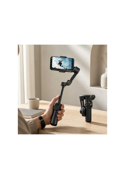 Smart X2 3 Eksen Akıllı Telefon Gimbal Stabilizer İos Uyumlu  & Android