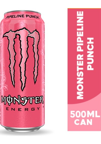 Monster Energy Pipeline Punch Enerji İçeceği 500 Ml X 12 Adet