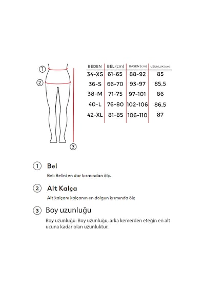 it's basic Kadın Mavi Kot Rengi Rosa Yandan Derin Yırtmaç Detaylı Uzun Denim Etek