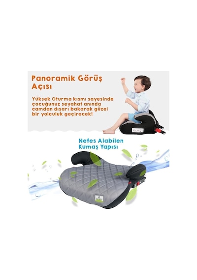Lorelli Sirius Isofix 15-36 Kg Isofixli Oto Koltuğu Yükseltici