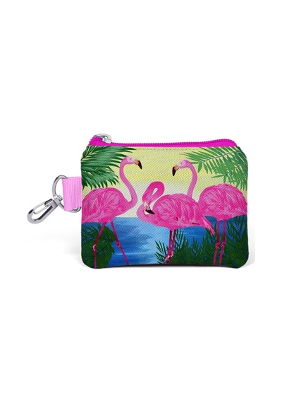 Coral High Pembe Flamingolu Bozuk Para Çantası 21770
