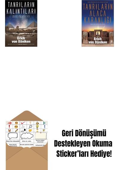 Tanrıların Kalıntıları + Tanrıların Alacakaranlığı + Okuma Sticker'ları
