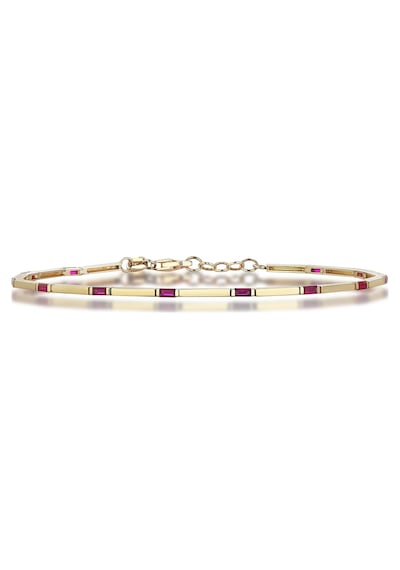 Reis Kuyumculuk T10632 Cable Ruby Bangle Altın Bilezik