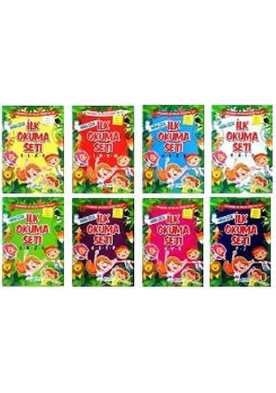 Harika Çocuk İlk Okuma Setim - 8 Kitap Takım - Anasınıfı ve 1. Sınıflar için- Harika Çocuk
