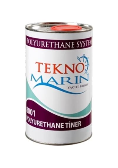 Teknomarin Poliüretan Boya için Tiner 3.5kg (Yavaş)