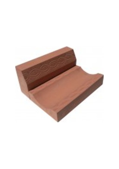 Dekoratif Plastik Taş Kalıbı Örme Desenli Su Oluğu (10 Ad)