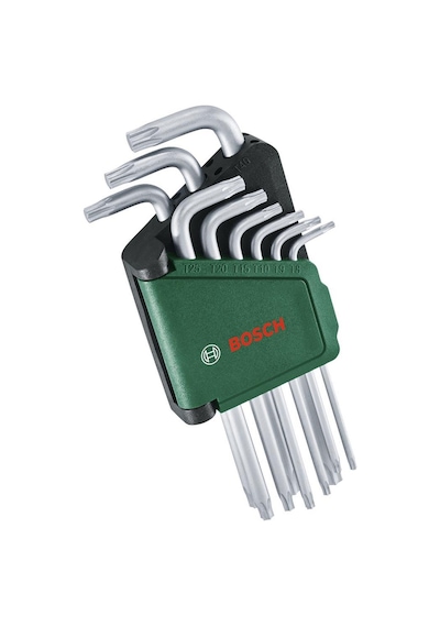 Bosch Torx Allen Anahtar Takımı 9 Parça - 1600a02z9c