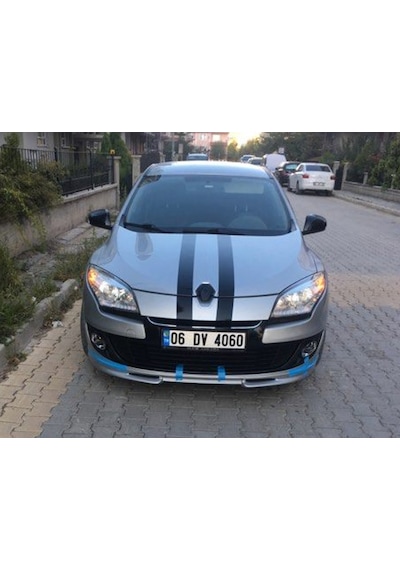 Renault Megane 3 ön Tampon Eki Coupe Ve Hatchback Uyumlu - Boyasız - Bodykit Store