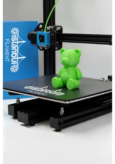 İstanbul Filament 3d Baskı Pla Filament Fıstık Yeşili 1 Kg Ø 1,75mm 0,05 Mm Bambu Lab Uyumlu 1.75mm