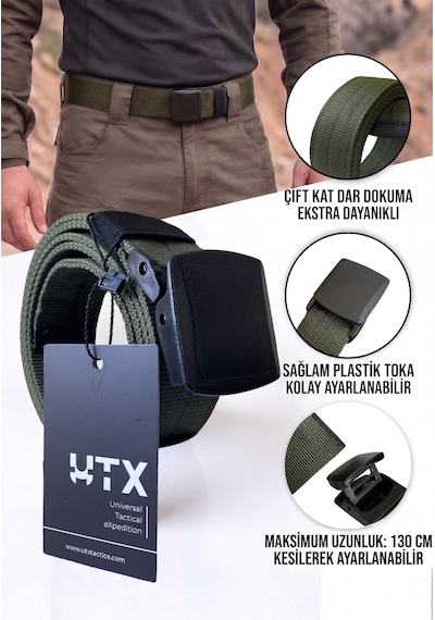Utx Taktik Palaska-kemer Unısex Haki