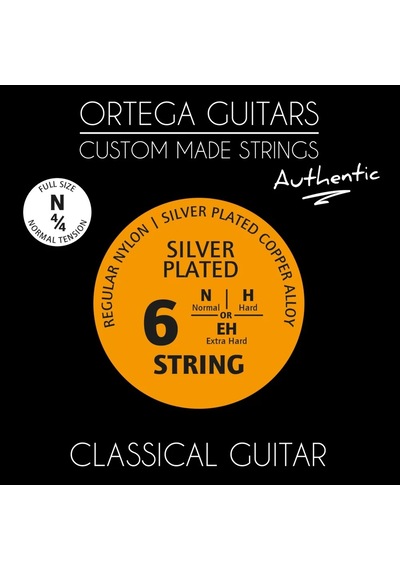 Ortega NYS44N Regular Nylon Authentic Set Klasik Gitar Teli (Norm