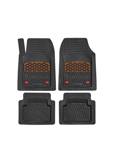 Seat Rapid 2000-2001 Model İle Uyumlu 3d Havuzlu Kırmızı-siyah Paspas