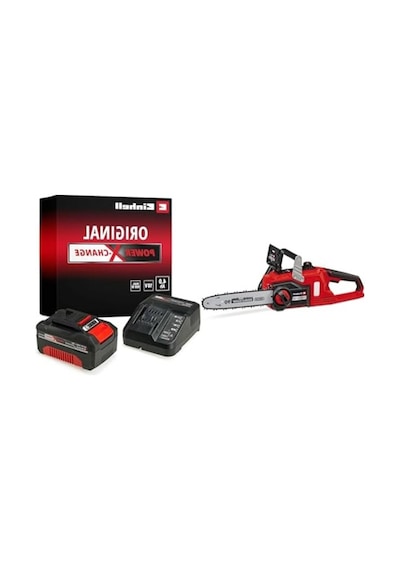 Einhell Fortexxa 18/30 - Solo, Akülü Ağaç Kesme + Einhell 18v 4,0 Ah Pxc Starter Kit, Akü & Şarj Cihazı
