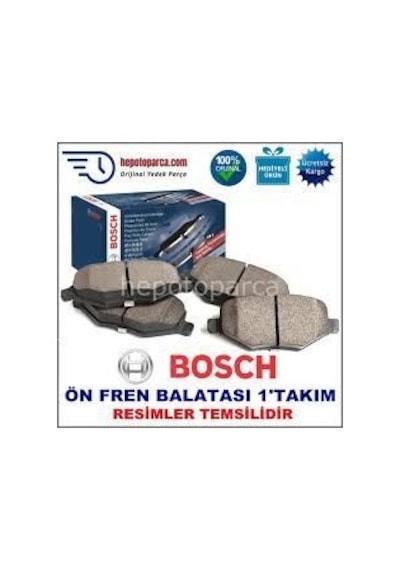 BOSCH 0986TB2151 Fren Balatası Ön Mg Zt / Bmw 5 E34 Bmw 7 E32 M3 E30 M3 E36 M3 E46 M5 E34 Bmw Z3 1998-1999 3.2