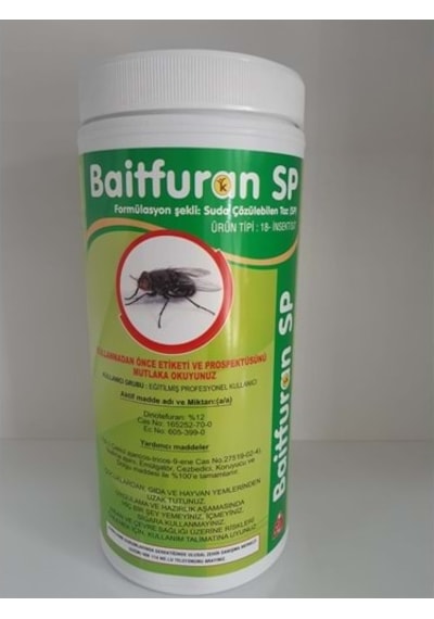 Baitfuran Sp Suda Çözülebilen Karasinek Tozu 1 KG