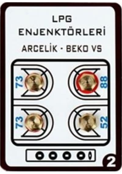 Lpg Ocak Memesi Enjektörü Dönüşüm İÇi̇N Hepsi̇ Bu Pakette Arçeli - 302262205
