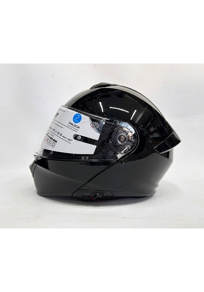 Mt Kask Fu935sv Genesis Sv Pure A1 Çene Açılır Kask Parlak Siyah Sİyah