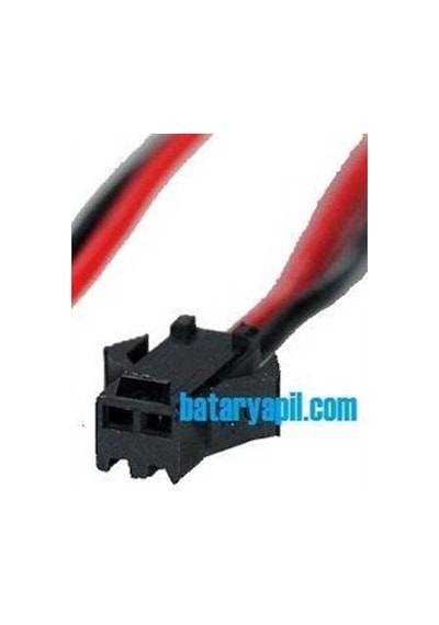 7.2V 2700Mah  Oyuncak Araba Bataryası Siyah Soket