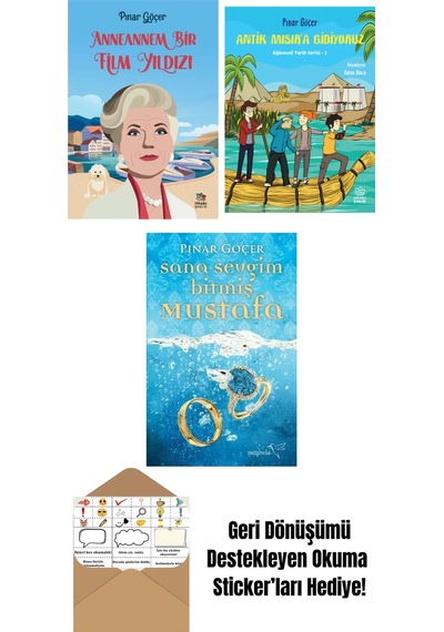 Anneannem Bir Film Yıldızı + Antik Mısır A Gidiyoruz Eğlenceli Tarih Serisi 2 + Sana Sevgim Bitmiş Mustafa Anneannem Bir Film Yıldızı + Antik Mısır A Gidiyoruz Eğlenceli Tarih Serisi 2 + Sana Sevgim Bitmiş Mustafa