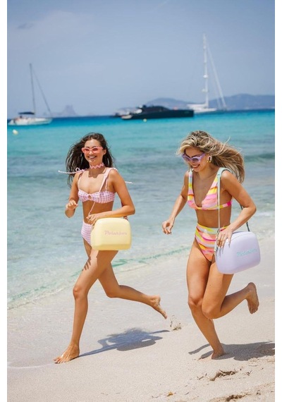 Lilac-sorbet Pop Leylak-şerbet Soğuk Ve Sıcak Termos Çanta 20l Çok Renkli Altın - Siyah