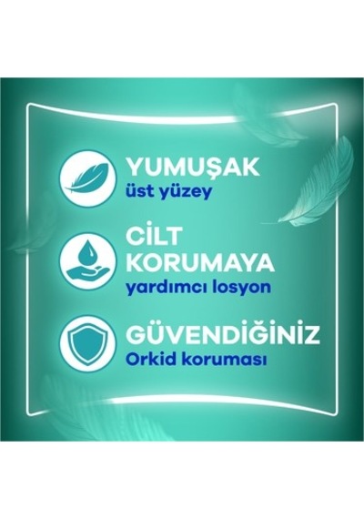 16 Adet Uzun Extra Hassas Hijyenik Ped, Konforlu Kullanım