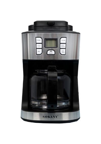 Sokany SK-506E 950 W Çok Fonksiyonlu Öğütücülü Kahve Makinesi