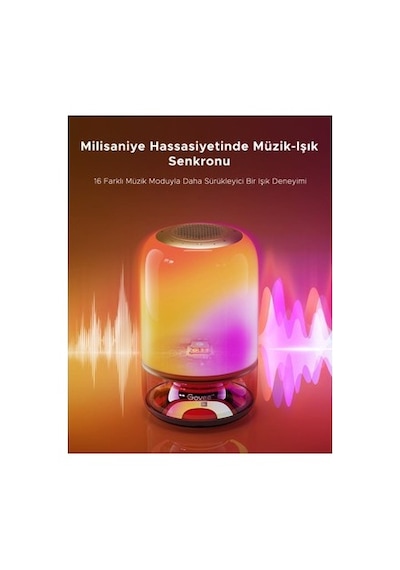 Masa Lambası İle Jbl Hoparlörlü Akıllı Aydınlatma 10 Parça Siyah