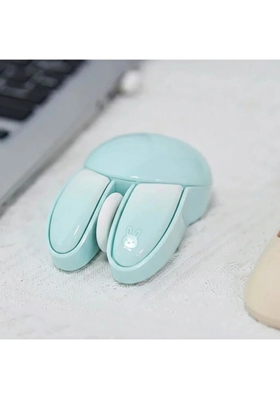 Tavşan Figürlü Kablosuz Mouse Pil Dahil Etiket li 001