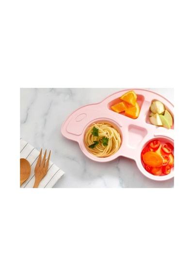 8683200802760 Araba Şeklinde Mama Tabağı Pembe, Çok Renkli, Medium