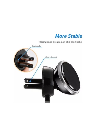 Uruchı Araç Telefon Tutacağı Güçlü Mıknatıs / 360 Dönme/metal Gövde, Manyetik Cep Telefonu Tutacağı, Tüm Telefonlar İçin Gösterge Panelinde Yapıştırma, 6 Mıknatıslı Son Teknoloji, Gold