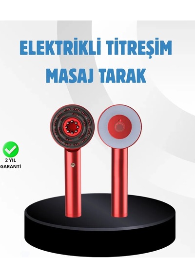 Saç Büyüme Tamamlayıcı Elektrikli Masaj Tarak Led Ve Titreşimli Standart