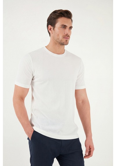 Buratti Erkek T Shirt 5904068 Ekru