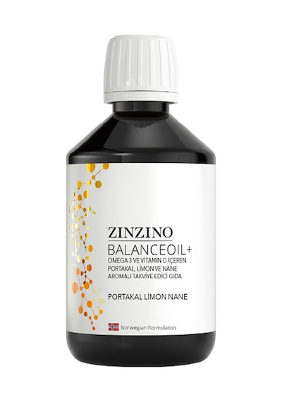 Zinzino Balanceoil Omega 3 Ve D Vitamini İçeren Portakal Limon Ve Nane Aromalı 300 Ml