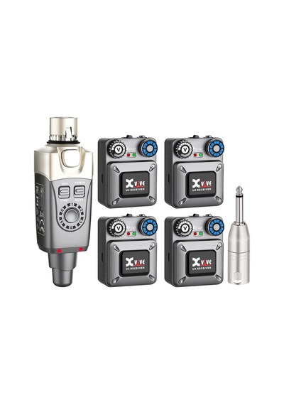 Xvive Xv-u4r4 1 Verici + 4 Alıcılı Kablosuz In-ear Monitör Sistemi