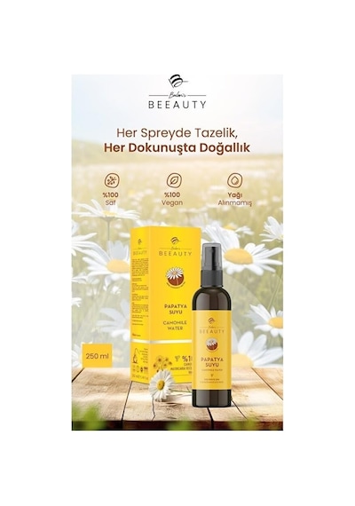 Beeauty Saf Papatya Hidrosolü 250 Ml 21577625