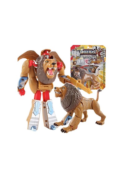 Robota Dönüşen Aslan Oyuncak