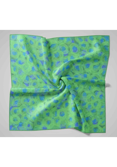 Silk Home Soft Eşarp 73098-10 Biskay Yeşili, Mavi, Açık Yeşil