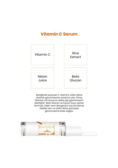 C Vitamini Serumu Aydınlatıcı Ton Eşitleyici 30 Ml