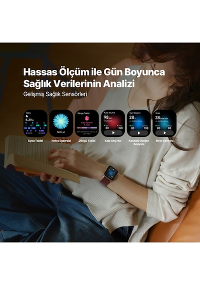 Ttec 2S13WV1 Tempus 44 MM Dikdörtgen Kasa Akıllı Saat