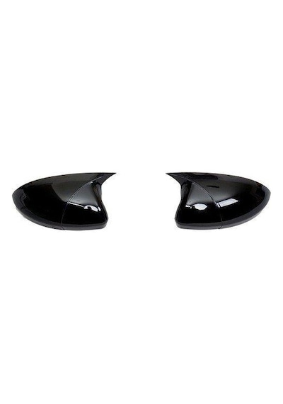 Ebal Otomotiv Peugeot 207 Batman Yarasa Ayna Kapağı Piano Black 2006-2012
