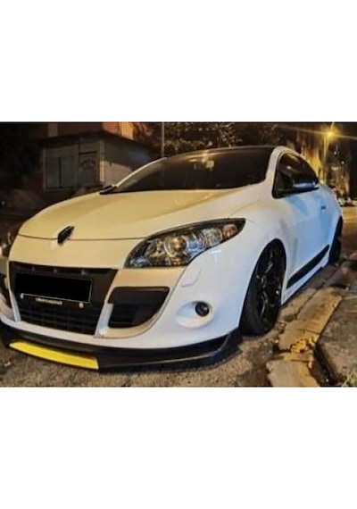 Alfa Romeo Gt Sarı Şeritli Renkli Ön Ek Ön Lip Piona Black 4 Prç