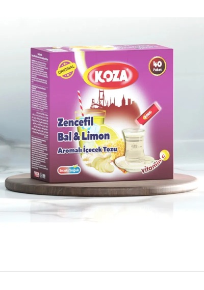 Jenerik Koza Tek İçimlik Zencefil Bal Limon Aromalı Toz İçecek 40'lı Diğer