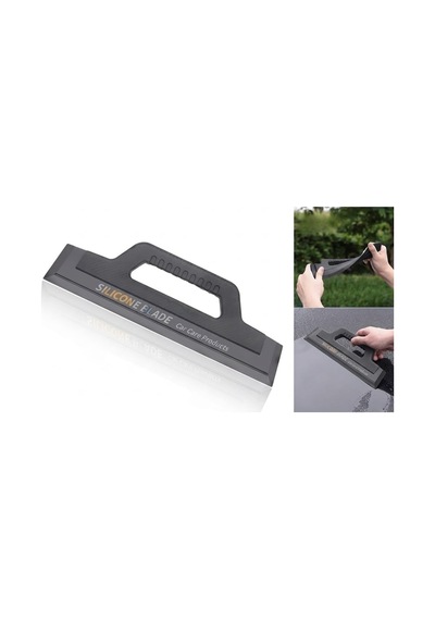 Trobus Su Kurutma Kazıyıcı Saplı Oto Çekpas 29 Cm Siyah