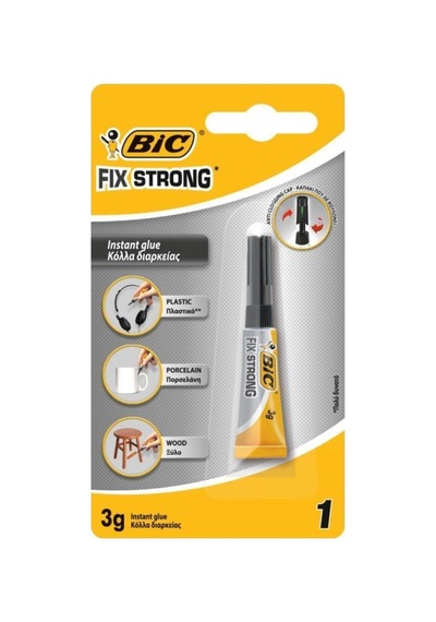 Japon Yapıştırıcısı Fix Strong Süper Güçlü 3 Gram 24 Lü Paket