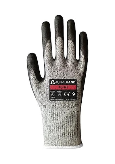 Pu-5419, Pu Kesilme Dirençli Eldiven, Gri, Large Diğer