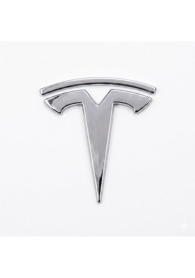 Tesla Uyumlu Arma Amblemi Krom